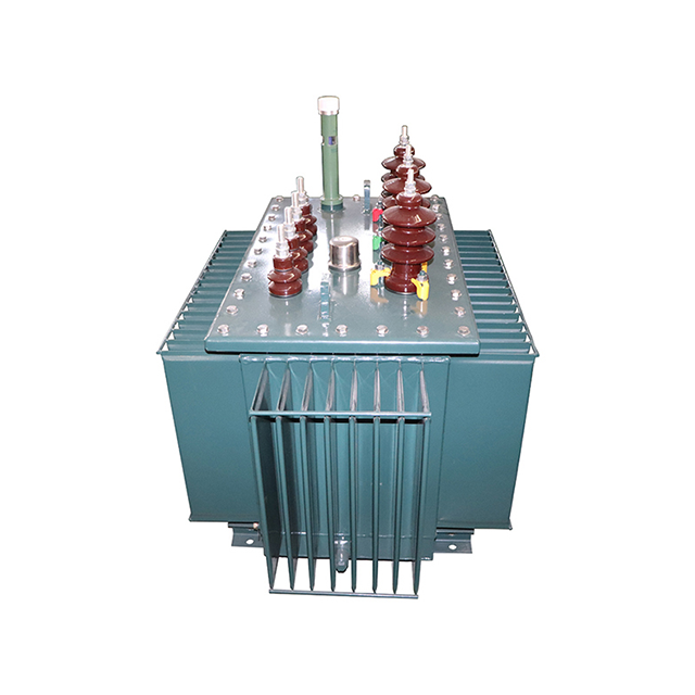 S11 80 kVA 10 kV 400 V Wysokowydajny 3-fazowy transformator rozdzielczy wypełniony olejem