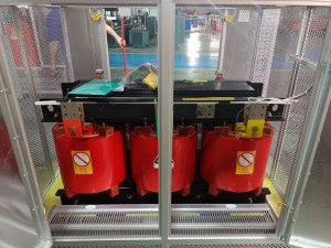 SCB10 2000 KVA 10 / 0,4 Kv 3-fazowy transformator mocy z żywicy lanej wysokiego napięcia typu suchego