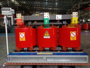 SCB10/11 400 KVA 10/11 0,4 Kv 3-fazowy transformator mocy wysokiego napięcia z żywicy suchej typu wewnętrznego